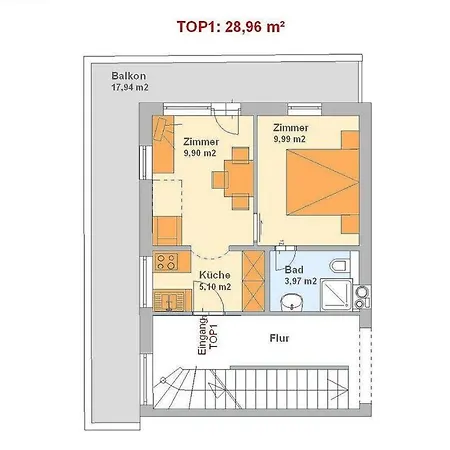 度假居 Geols - Sonnseitn Apartments 菲根